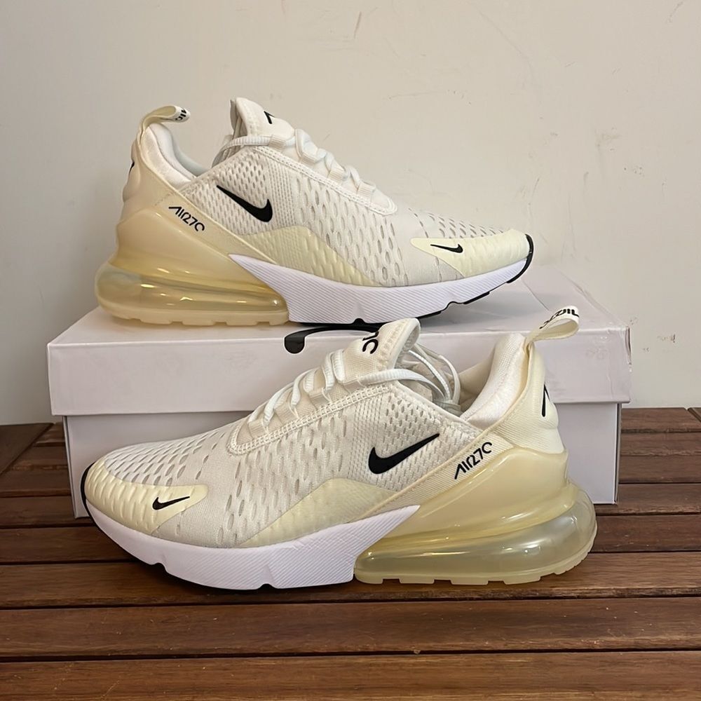 Nike Air Max 270 Sail/Coconut Milk USA Women Size 9/UK 6.5/EU 40.5(AH6789-124)